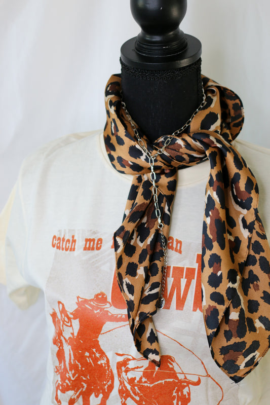 Dark Cheetah Scarf